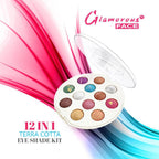 Glamorous 12 Color Tera Cotta Eyeshade