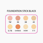 Glamorous Face HD Foundation Stick Black Case (8 Shades)