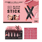 MSYAHO 2in1 3D Blush Stick Pack of 6