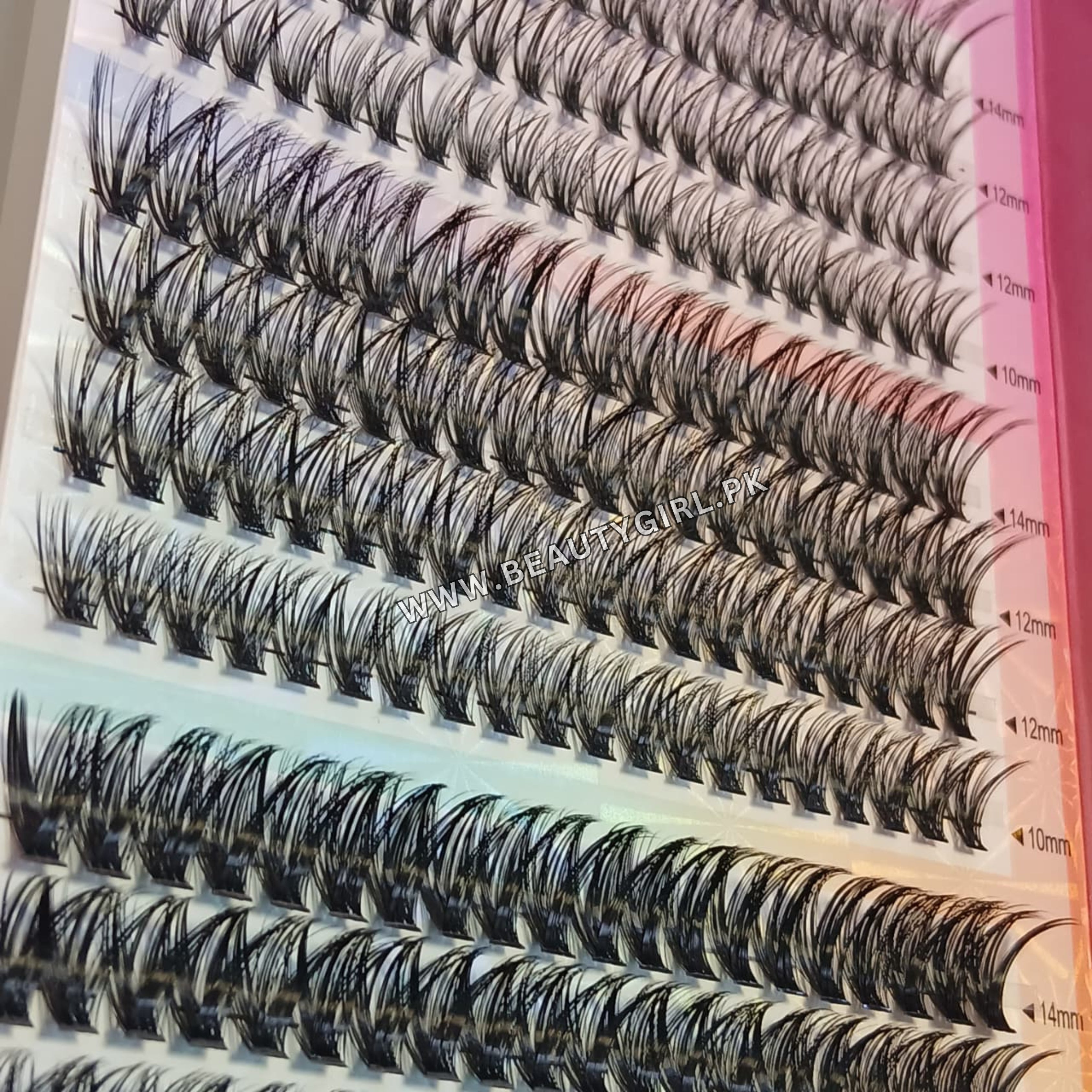 ANJIEER Rainbow Edition 3D Volume Flare Lash Extension Set (DIY30D/40D/50D)