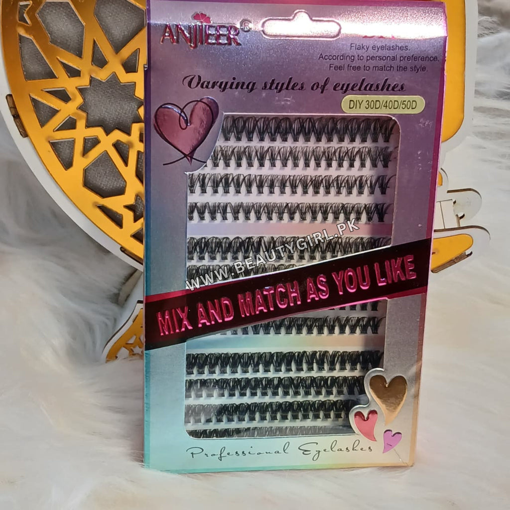 ANJIEER Rainbow Edition 3D Volume Flare Lash Extension Set (DIY30D/40D/50D)