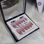 Romantic Myth Diamond Dust Glitter Press-On Nails Cat's Eye Nail 2787 Pack of 2