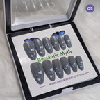 Romantic Myth Classic Elegance Press-On Nail Kit Cat's Eye Nails Pack of 3