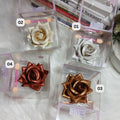 Loleeta 3D Three-dimensional Rose Highlighter + Eye Shadow Powder Easy Coloring Highlight Powder Face Contour Makeup