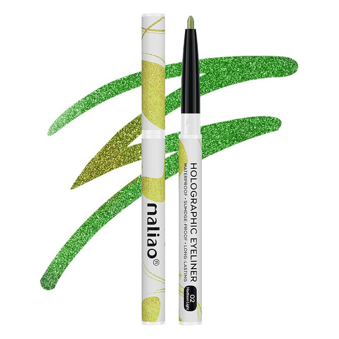 Maliao Holographic Eyeliner With Multichrome Effect