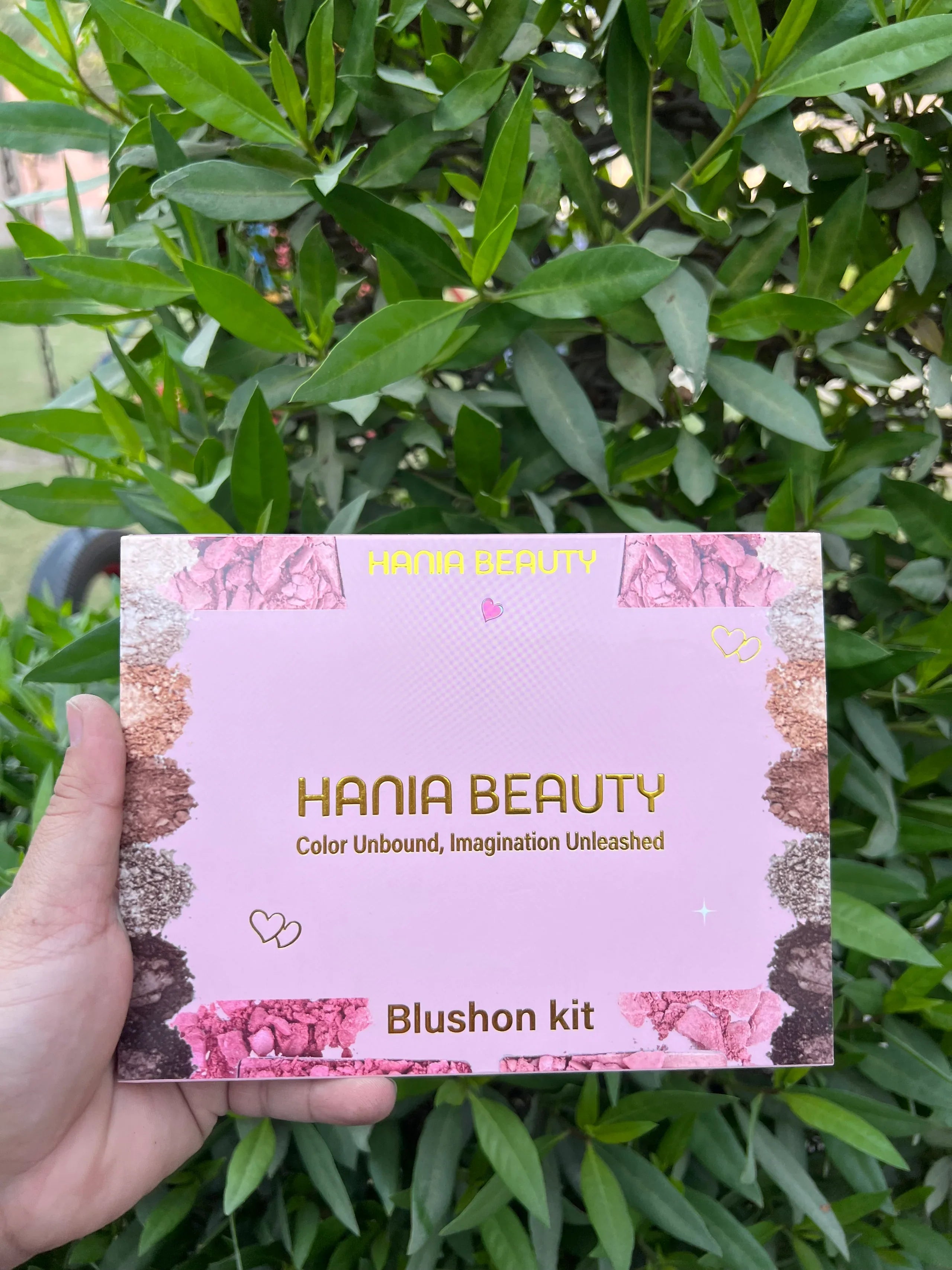 Hania Beauty 6 Color Blushon Kit