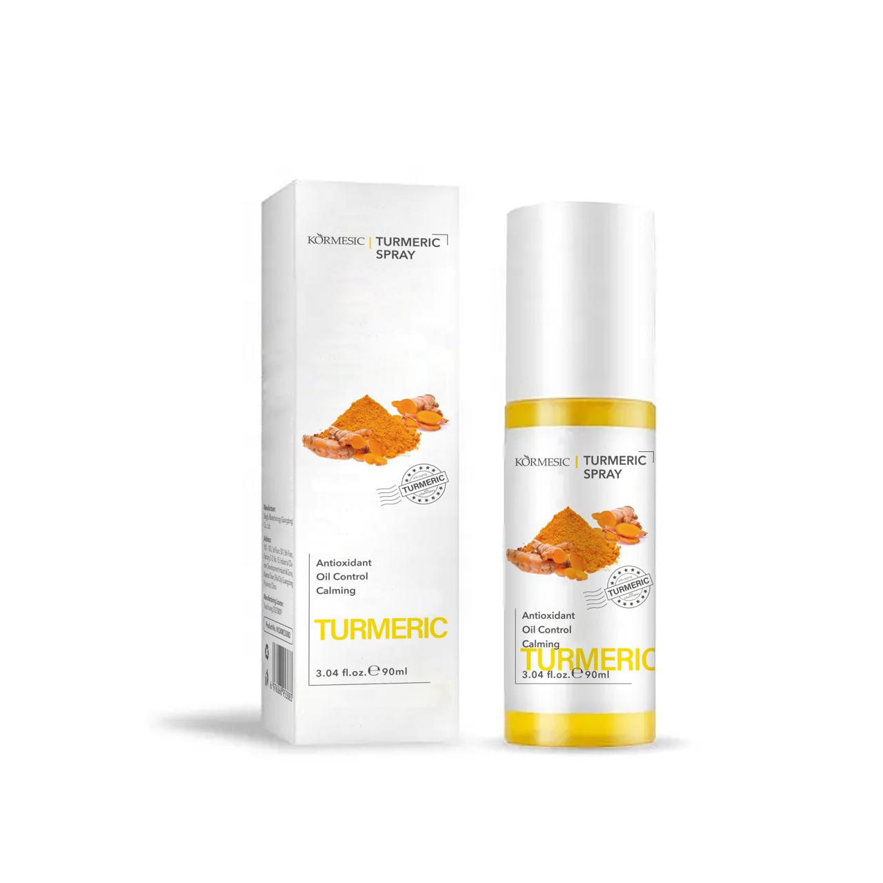 KORMESIC Turmeric Facial Antioxidant Oil Control Calming Spray