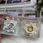 Loleeta 3D Three-dimensional Rose Highlighter + Eye Shadow Powder Easy Coloring Highlight Powder Face Contour Makeup