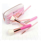 BH Cosmetics Mini Pink Perfection Brush Set 6 Pieces With Bag