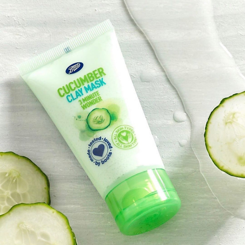 Boots Cucumber 3 Minutes Wonder Clay Mask 50ml