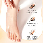 SADOER Vitamin C Skin Care Dark Skin Lightening &amp; Whitening Moisturizing Foot Mask