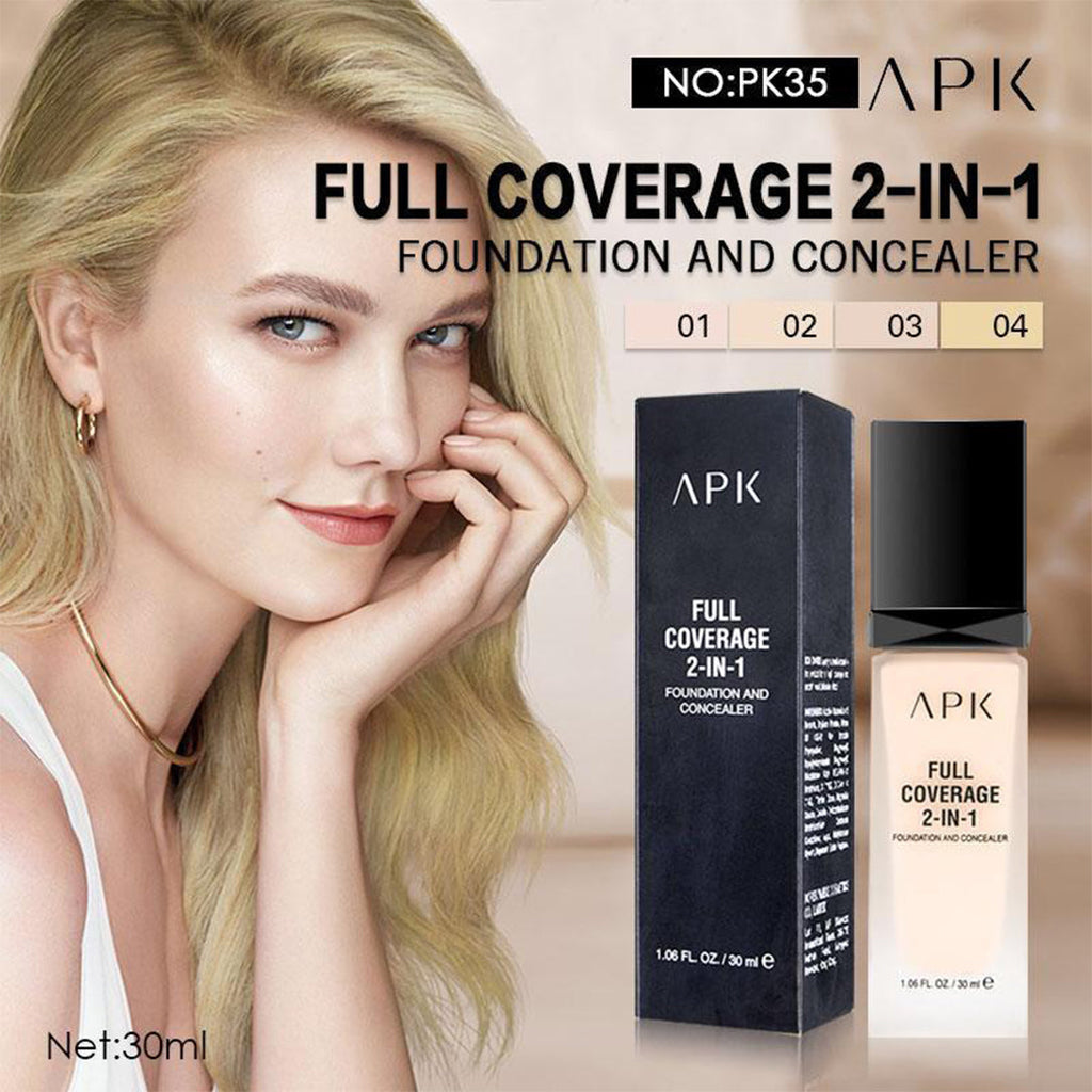 APK Full Coverage 2in1 Foundation Concealer
