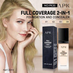 APK Full Coverage 2in1 Foundation Concealer