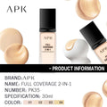 APK Full Coverage 2in1 Foundation Concealer