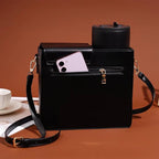 Stanley Tumbler Leather Carry Cross Body Bag With Storage Pocket 18965