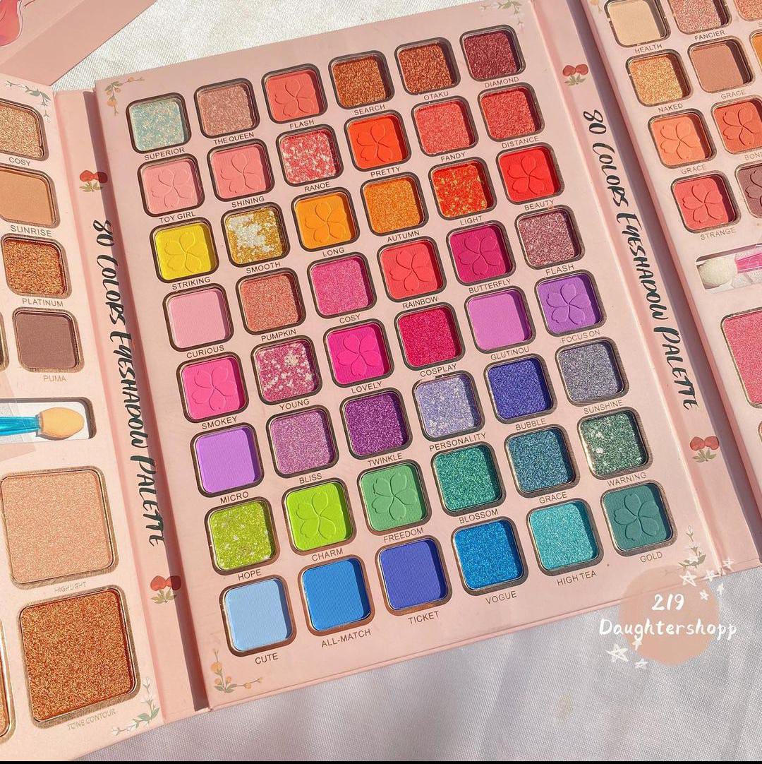 Igoodco High Quality Eyeshadow 80 Color Book Palette