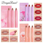 Dragon Ranee Light Luxury Nude Matte Lipstick Lip Crayon 3Pcs Set