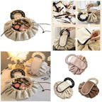 Drawstring Makeup Tool Storage Bag Luxury Fashion Cosmetic Bag Organizer