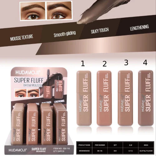 Hudamoji Super Fluff Brow Mousse