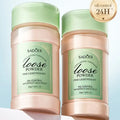 Sadoer Women Skin Color Lightweight Silk Smooth Setting Powder Long Lasting Oil Control Loose Powder 30g