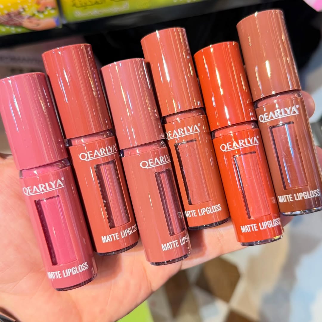 Qeariya Matte Lip Gloss Super Pigmented Pack of 6