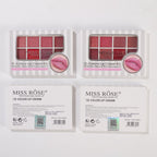 Miss Rose 12 colors Lip Cream Kit