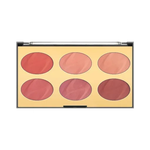 Miss Rose 6 Colors Pure Matte Blush Palette