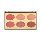 Miss Rose 6 Colors Pure Matte Blush Palette