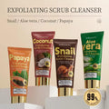 KORMESIC Plant Extraction Whitening Oil Control Deep Cleaning Scrub Facial Cleanser