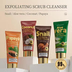 KORMESIC Plant Extraction Whitening Oil Control Deep Cleaning Scrub Facial Cleanser