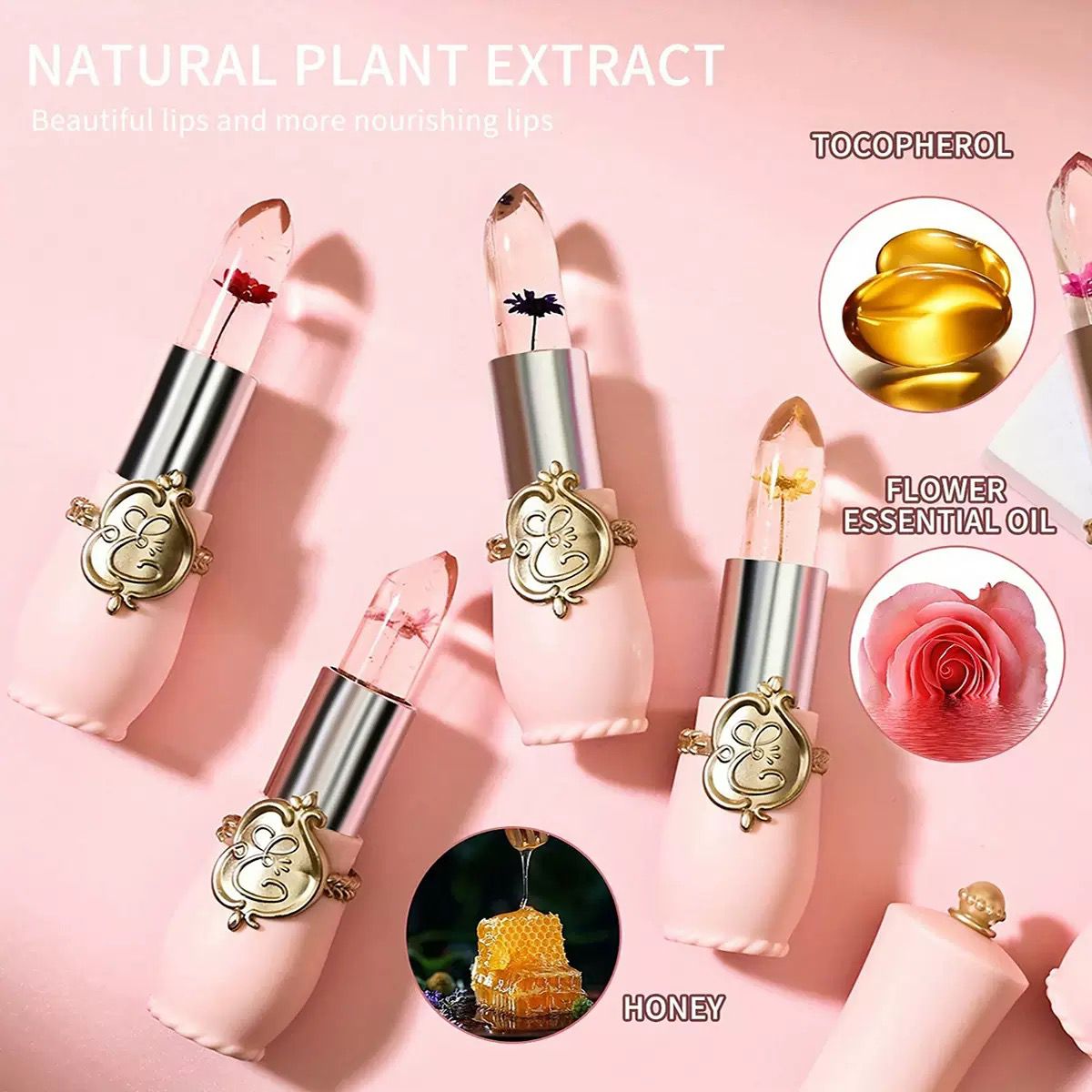 Miss Royal Flower Lipstick Pack of 2