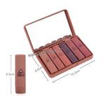 Mini Lipsticks by HengFang (Pack of 6Pcs) Nude Edition 9065