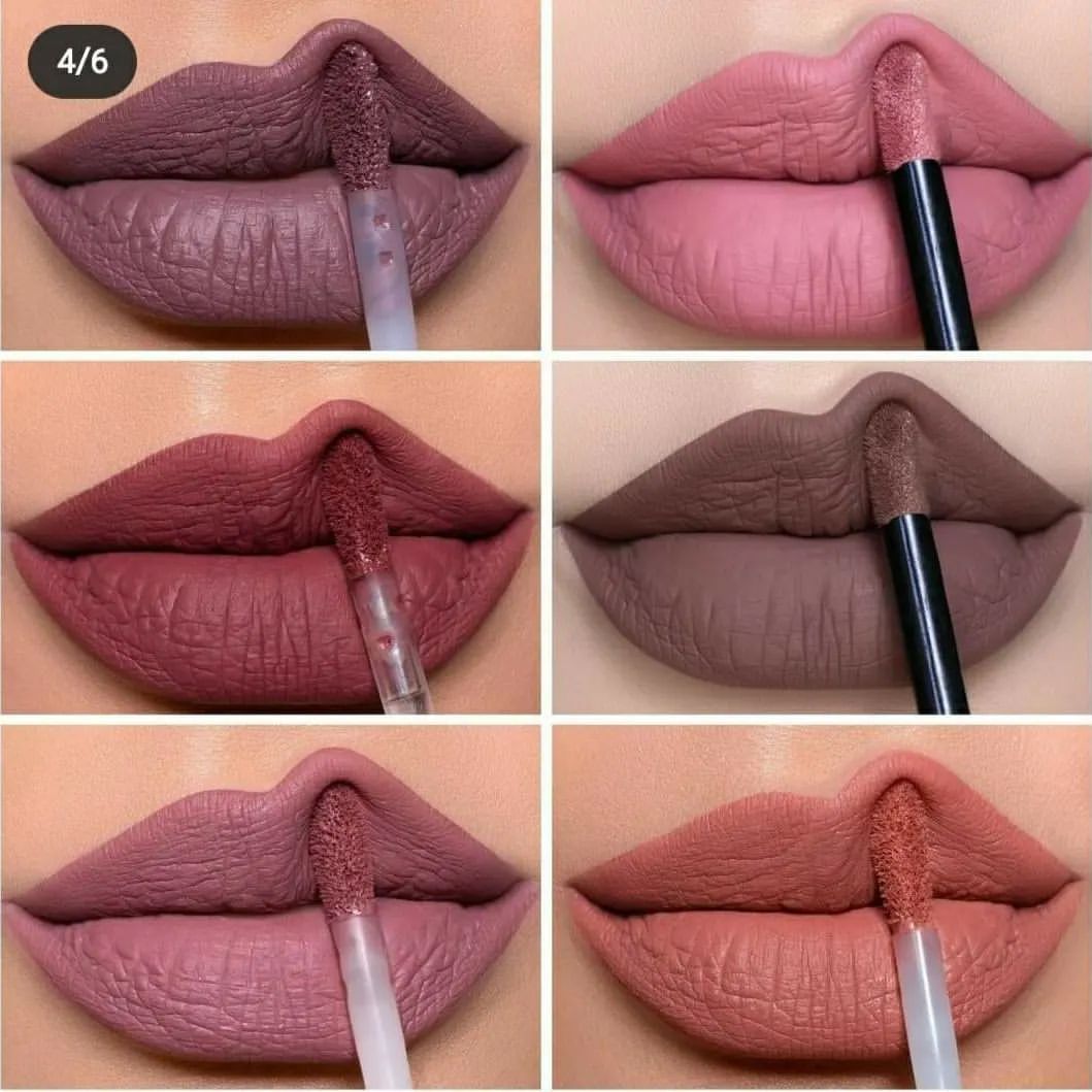 Karite Velvet Matte Lip Gloss 8pcs Set