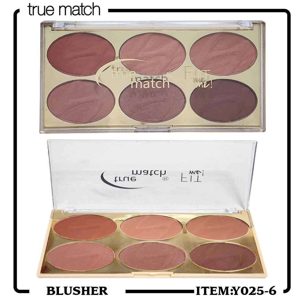 True Match Fit Me 6 Colors Blush