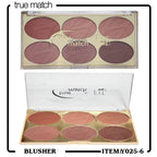 True Match Fit Me 6 Colors Blush