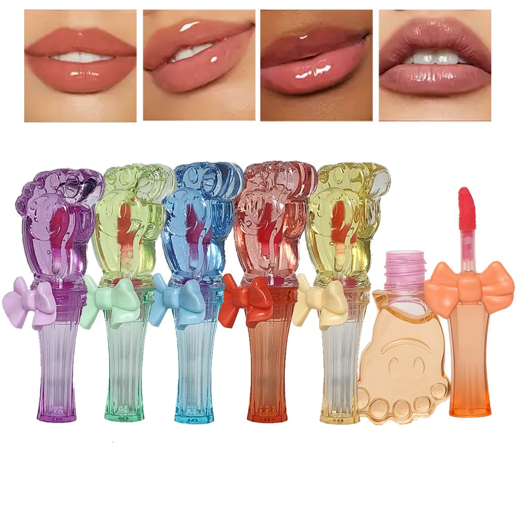 New Pink Magic Lip Gloss 6pcs Set