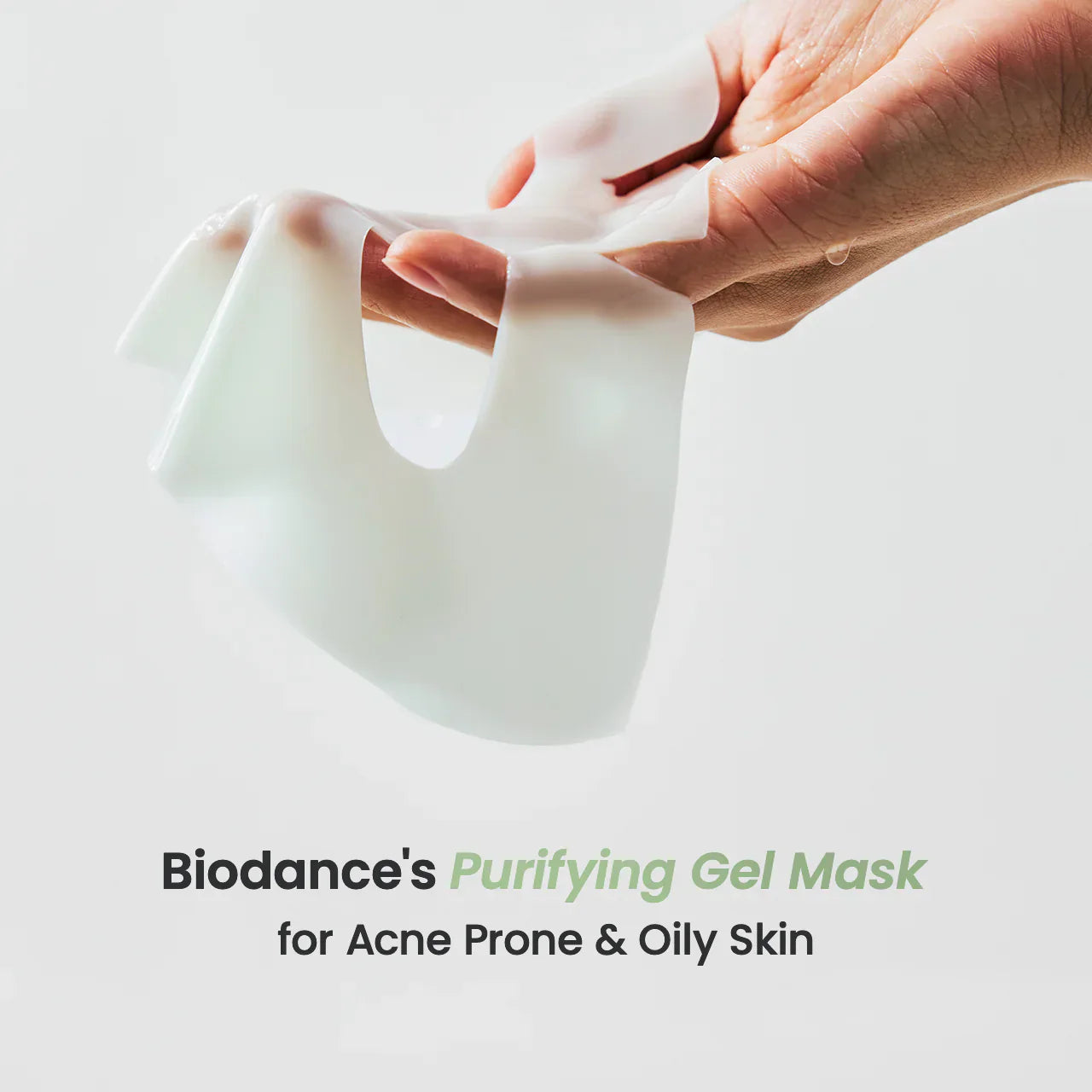 Biodance Refreshing Sea Kelp - Real Deep Mask 136g - 4 Sheets Box - Green