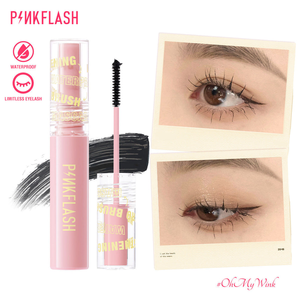 Pink Flash Super Micro Brush Rich Ultra Thin Fiber Mascara