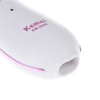 Kemei Rechargeable White Lady Epilator Shaver (Km-290R)