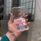 MSYAHO Cute Bear 9 colors Eyeshadow Palette Pack of 3
