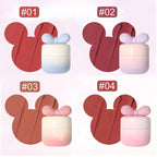Mocallure Korean Bow Knot Lip Mud Long Lasting Lip Gloss 4Pcs Set