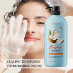 KORMESIC Coconut Hair Shampoo Nourish And Repair Scalp And Repair Hair Damage Shampoo 750ml