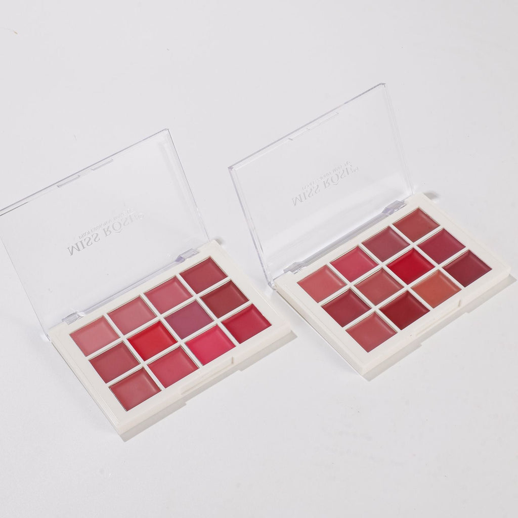 Miss Rose 12 colors Lip Cream Kit