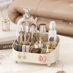 Multifunctional Durable Desktop Luxury Makeup Cosmetic Storage Box Organizer13337