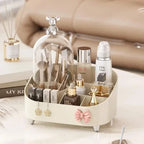 Multifunctional Durable Desktop Luxury Makeup Cosmetic Storage Box Organizer13337