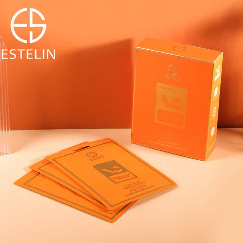 Estelin Vitamin C Plus Brightening & Anti Aging Glow Mask Sheet