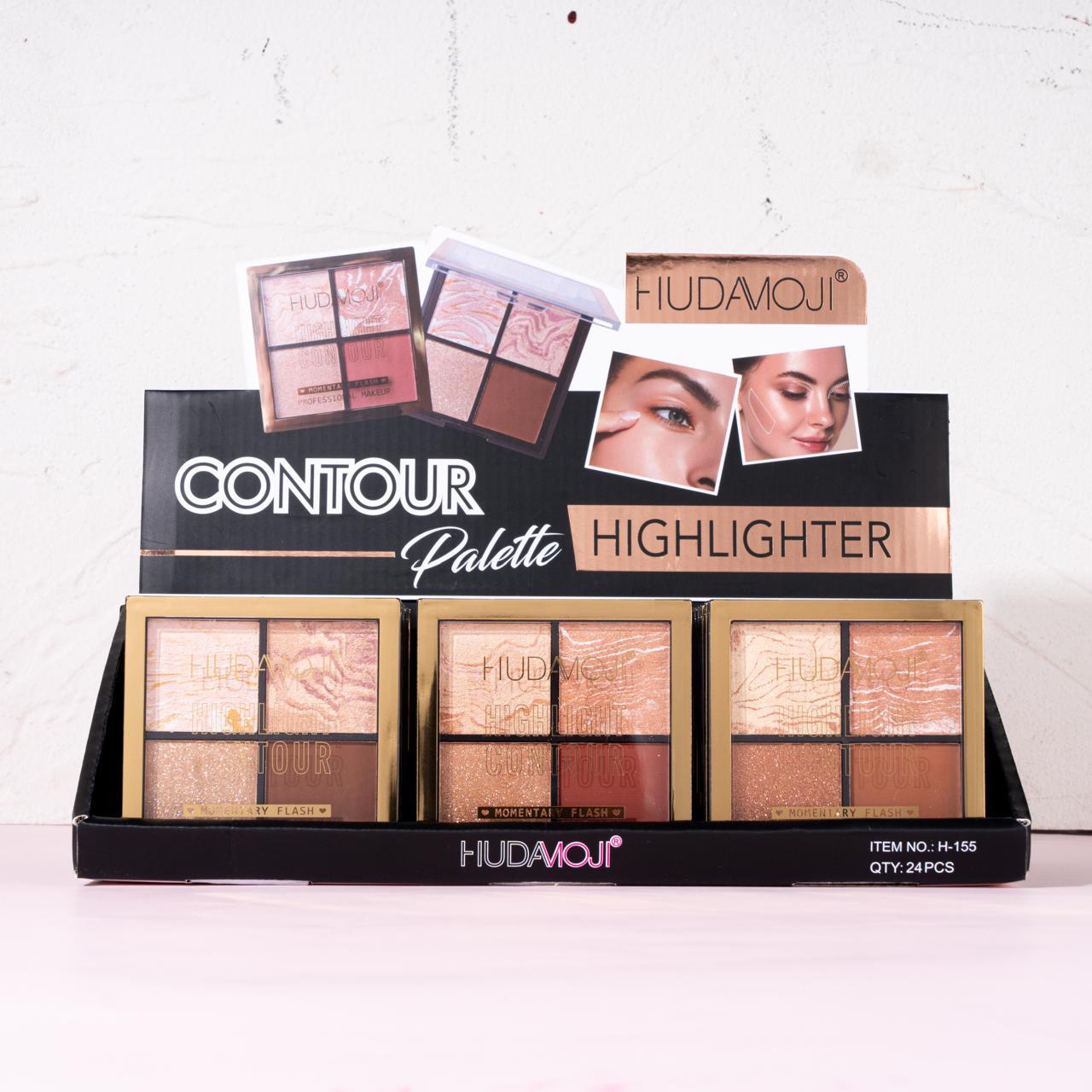 Hudamoji Highlitter Palette Each