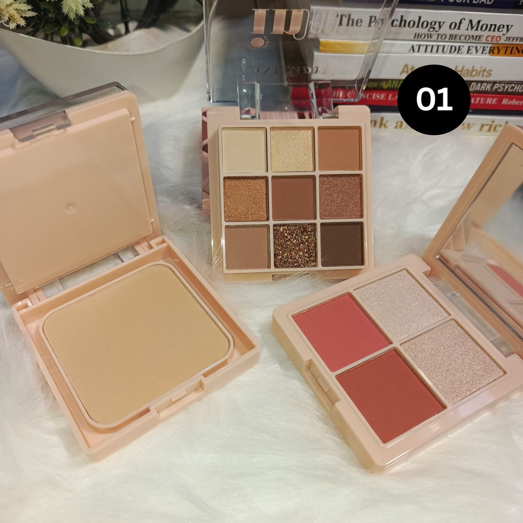 Any Lady Super Gourgoes Highly Pigmented 3 in 1 Eyeshadow Palette
