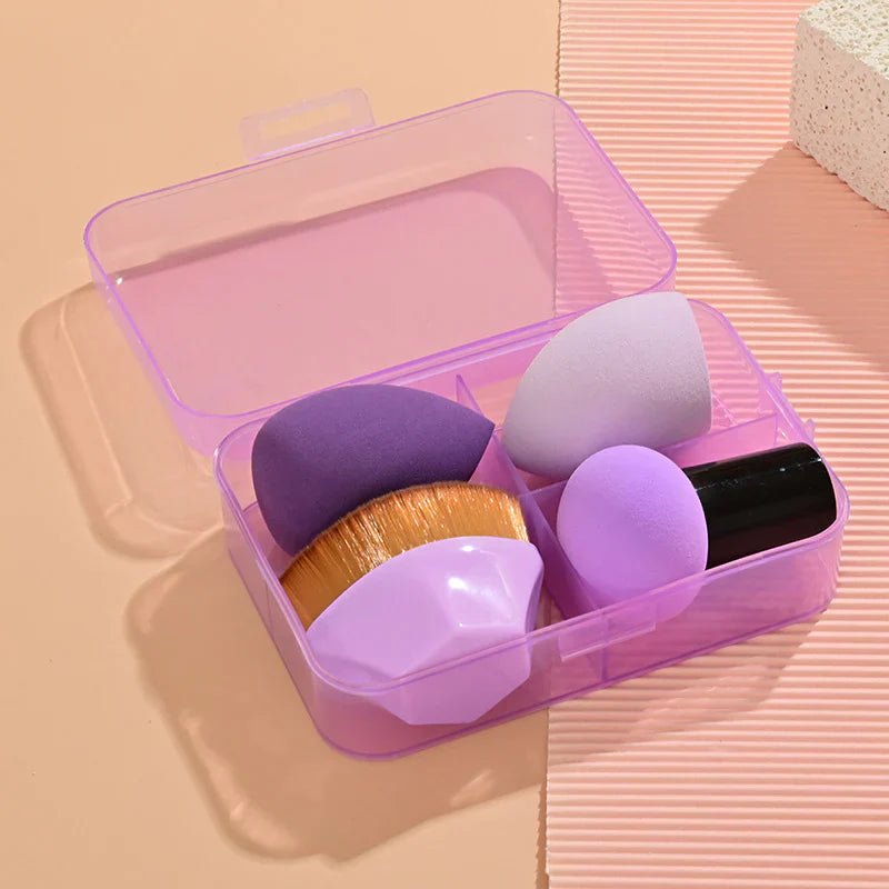 4 Pcs Tifeen Blender + Brush With Box