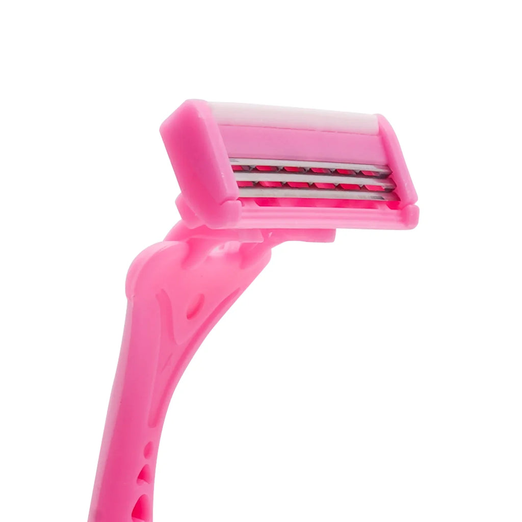 Chirss Tripple Blade Razors With Aloe Strip For Girls & Women Pack Of 3